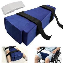 2-in-1 Abduction Pillow for Hip Replacement with Knee Separator Pillow High-Density Foam Abductor Pillows After Surgery for Sit & Lie, Prevent Hip Dislocation
