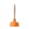 Buffalo - Premium Orange Cup Drain Plunger - Heavy Duty