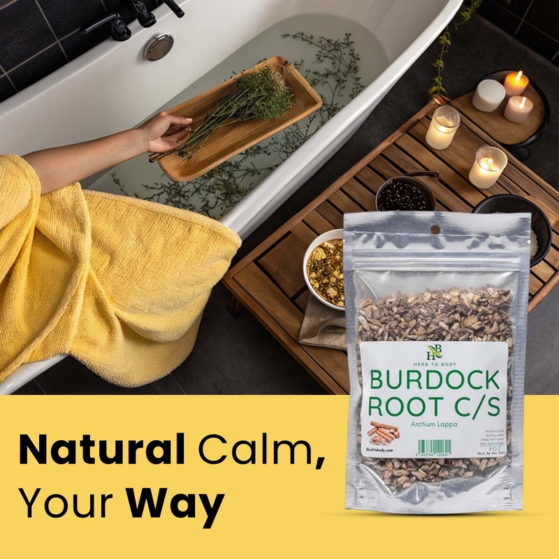 Herb To Body Burdock Root Cut & Sifted – 4