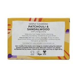 Alter/Native Patchouli und Sandelholz Shampoo Bar, 90 g