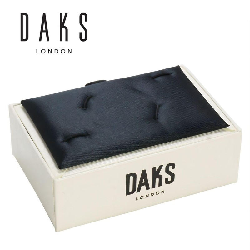 DAKS Ducks Round Lapis Lazuli Stone Cufflinks Cufflinks Cufflinks dc10121