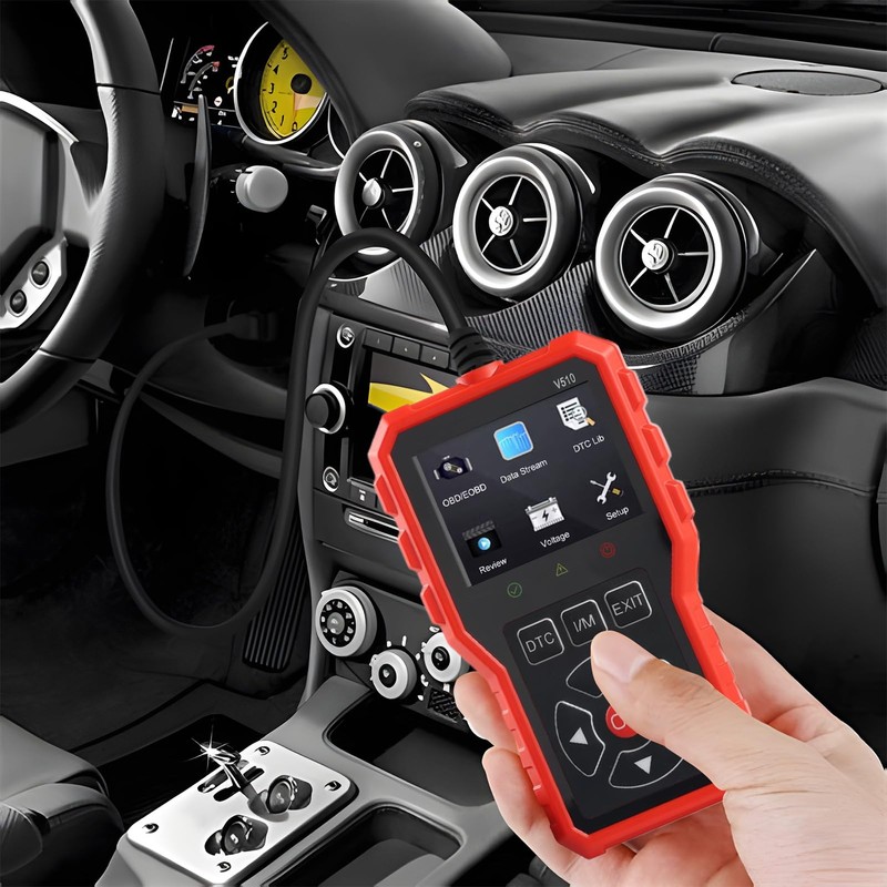 Car Code Reader,2-in-1 Fault Scanner Read And Clear Error Data