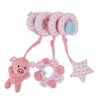 Baby Plush Animal Stroller Toys Spiral Activity Hanging Toys Ringing