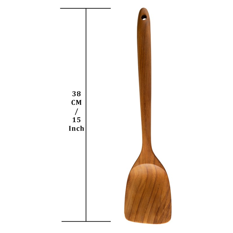 CCcollections Wooden Kitchen Utensil Sets - Teak Utensils (Set A