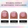 False Toenails Kit, Full Coverage, False Toenails Set, Fake Nails