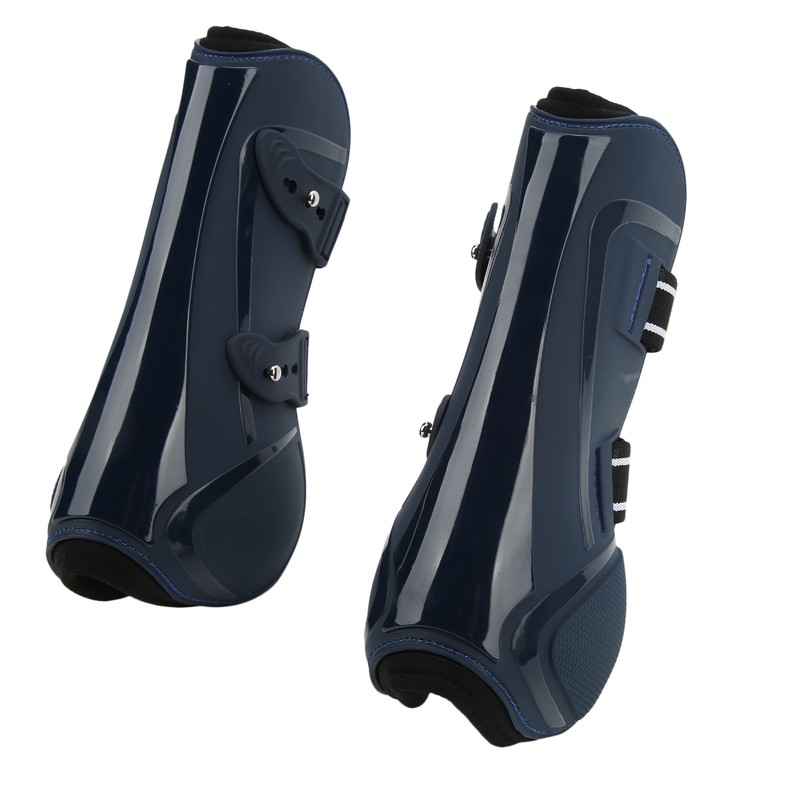 Horse Tendon Boots PU Shell Tendon Fetlock Brace for Riding
