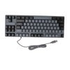 Gaming Keyboard 87 Keys ABS Keycaps RGB Backlit Contrast Color