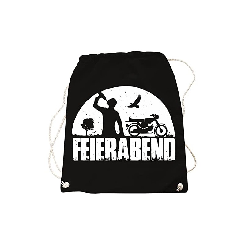 Simson Motorbike Moped Backpack, black, Rucksack