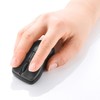 Sanwa Supply MA-BTBL27BK Bluetooth 3.0 Blue LED Mouse, Black