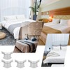 Xujinsongg 4 Pcs Bed Sheet Holder with Lock Strips, Bedsheet