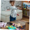 Gadpiparty 20pcs Wooden Peg Dolls with Hat Design DIY Painting