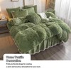 LIFEREVO Pack of 2 Shaggy Plush Faux Fur Throw Pillow