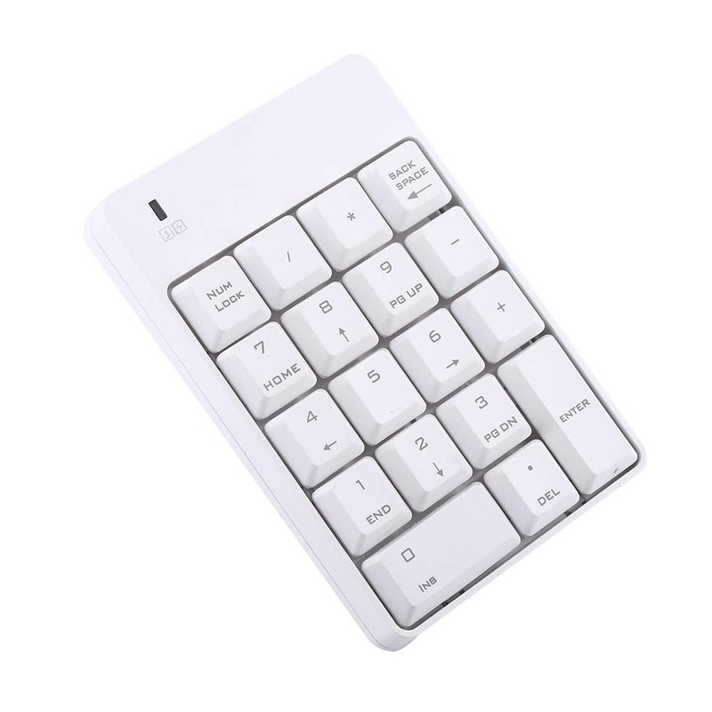 VBESTLIFE Wireless USB Numeric Keypad 2.4GHz Wireless 18 keys Numpad