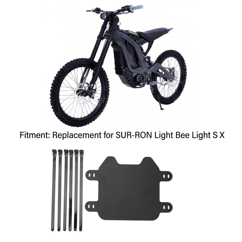 Dirt Bike Number Plate,Front License for SUR Ron Light Bee