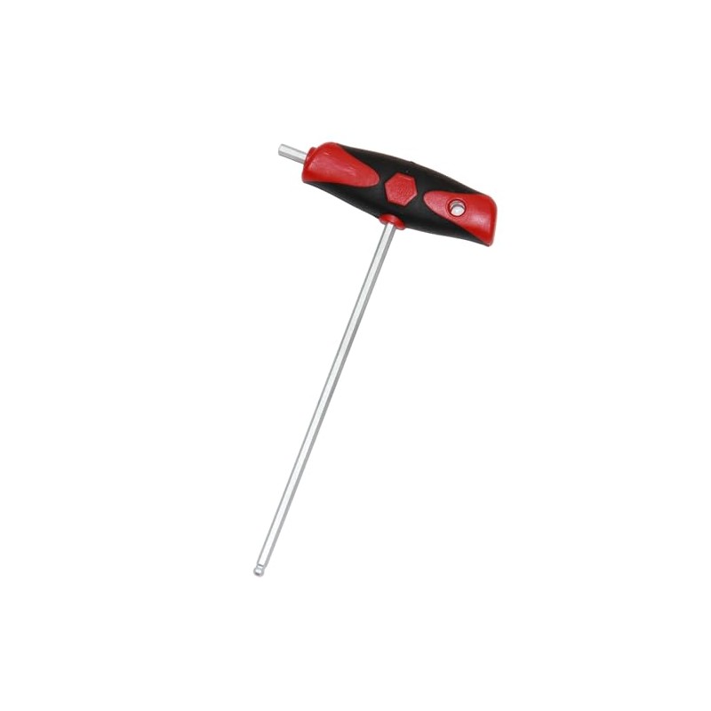 sopomarkt24 Hexagonal Screwdriver 2.5 x 150 mm with T-Handle Cross