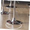 SEWACC Bar Stool Leg Floor Protectors White Rubber Ring Stool