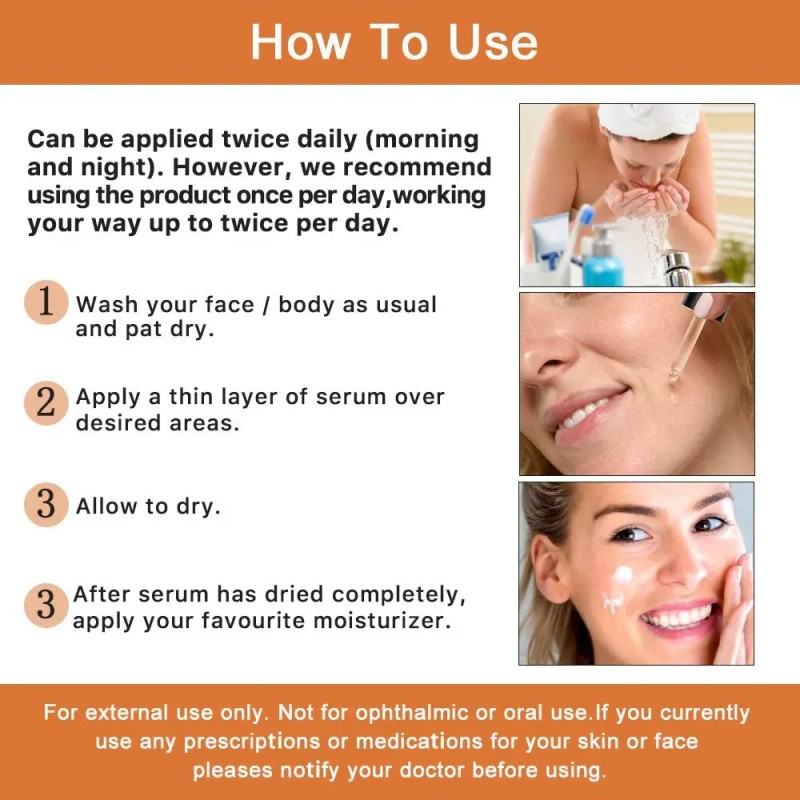 Sérum Facial Premium Con Un 20 % De Vitamina C,