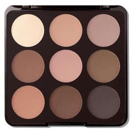 Erinde Paleta de Sombras de Ojos de 9 Colores, Nude Natural, Mezclable,02                                                                             