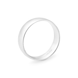 Miabella 925 Sterling Silver Comfort Fit Dome Band Ring 2mm, 4mm, 6mm for Women or Men, Made in Italy, Sterling Silver, No Gemstone