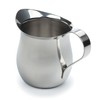 RSVP Endurance Stainless Steel Espresso Brew Pitcher and Creamer 3 Ounce