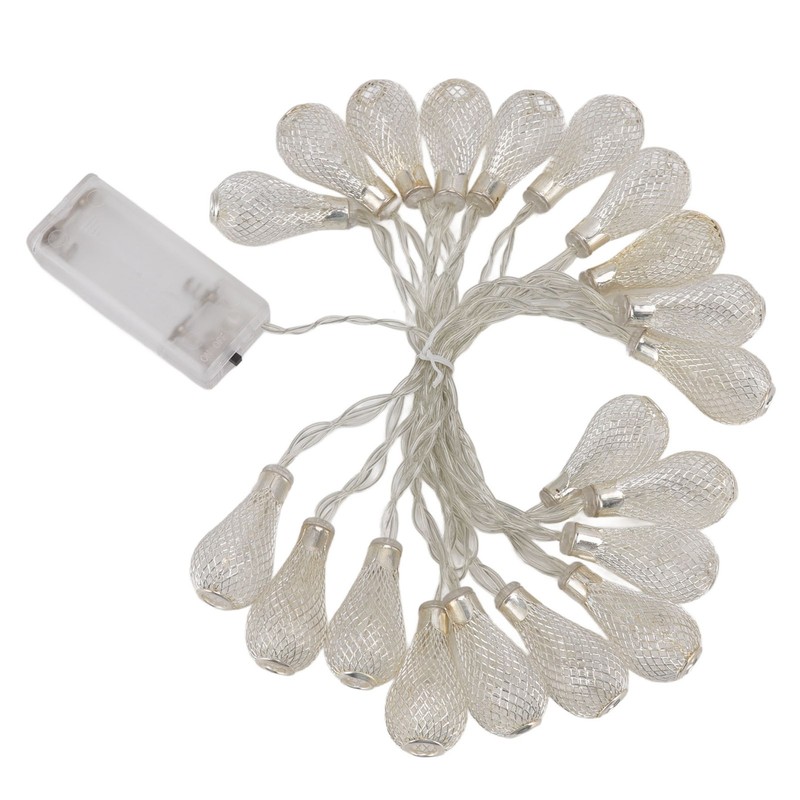 LED Ball String Light 20 Lamp Beads Waterproof Hollow Out