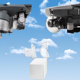 EINGSDFGCH Gimbal Protector Camera Cover Gimbal Guard Protector Gimbal Lock Camera Lens Cover for DJI Mavic Pro, Clear
