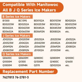 AIYOYOLIFE Ice Thickness Control Probe Sensor Compatible With Manitowoc ice Maker All B J and Q Series Replace#: 7627813 76-2781-3