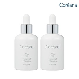 Koreana 코리아나 발효화이트닝 앰플 50 ml 2개 Koreana Fermentation Whitening Ampoule 50 ml 2 pieces