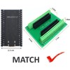 DUBEUYEW ESP32-DevKitC Core Board Typ C ESP32 Entwicklungsboard ESP32-WROOM-32U für