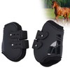 2Pcs Horse Tendon Boots Set Sturdy Adjustable PU Shell Tendon