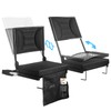 2 PACK Extra Wide Stadium Seat with Back Support |