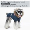 PINA Dog Coats for Small Dogs, Waterproof, Windproof, Hooded, Leash