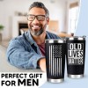 supplymartonline Old Lives Matter Tumbler Mug 20oz Gag Birthday Gifts