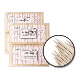 Refill Pack: Large Thin Bamboo Toothpicks for Home & Commercial Kitchen Use Refill 20ea