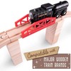 Conductor Carl Wood Train Track Bridge Expansion Pack| Compatible with