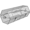 Skyflame Stainless Steel Round Tumble Rotisserie Grill Basket for Partitioned