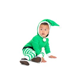Tipsy Elves Christmas Baby/Toddler Elf Jumpsuit Size 18M