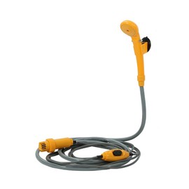 Ejoyous Camping Shower, 12 V, Portable Garden Shower, Camping Shower, Outdoor Shower Head with Hose Hook, for Car, Caravan, Caravan, Pet Cleaning