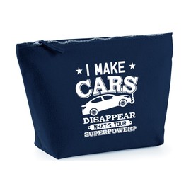 Hippowarehouse I Became a Teacher for The Money and The Fame Printed Make up Cosmetic wash Bag 18x19x9cm