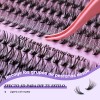 Extensiones De Pestañas Kit 280pcs 2030d Curvatura C 9-16mm