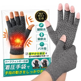 【Iine Company】Finger Supporter Compression Gloves for Trigger Finger, Wrist, and Hand Support for Arthritis, Tendonitis, Thumb Support Fixation Compression Massage Fingerless Tightening Wrist Fixation