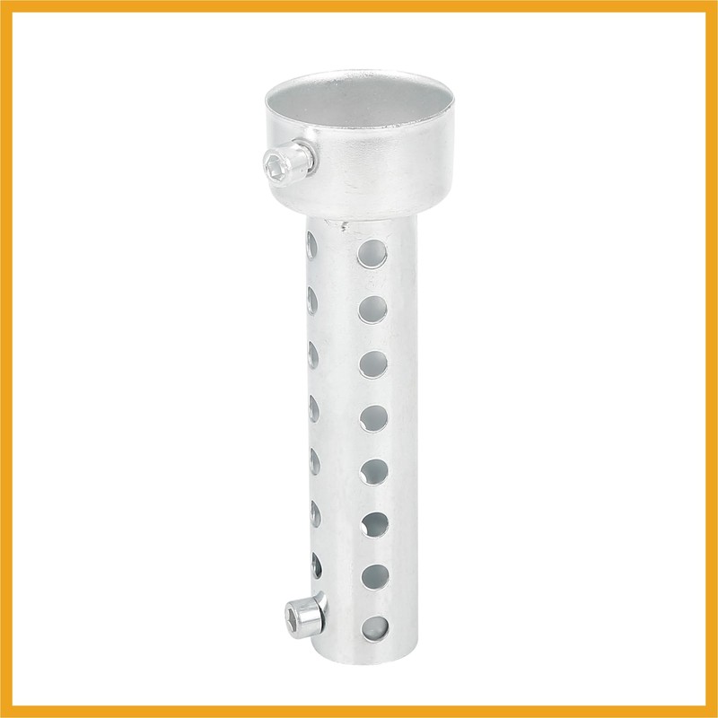 Partuto 45mm Universal Exhaust Pipe Baffle Muffler Insert Baffle Replacement