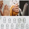 Professional Nail Buffer 600/3000 Grit Nail Files, Fingernail Smoother and