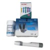 50 Tiras Y 50 Lancetas + Disprador Glucometro Digital Blood