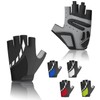 Rioomui Cycling Gloves,Gel Padded Bike Gloves for Men Cycling,Anti-Slip &