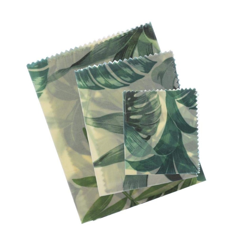Lilware Beeswax Wrap Eco-Friendly Reusable Food Wraps - Sustainable Plastic