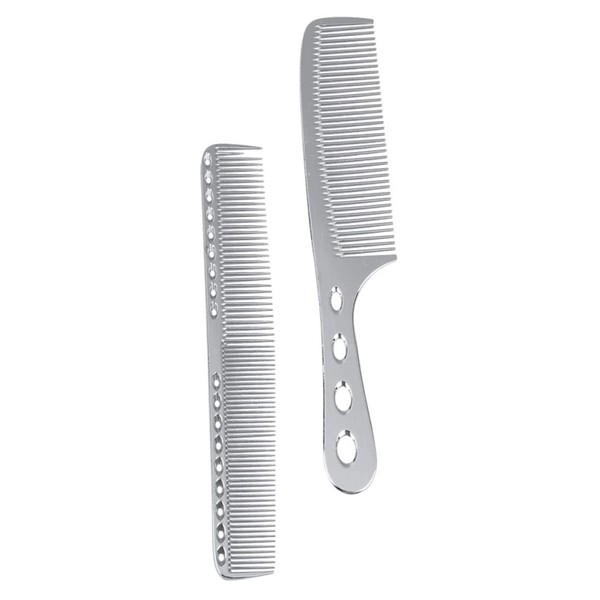 FOMIYES 2pcs Anti-static Barber Combs Professional Hairdressing Tools for Styling