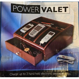 Cellphone Clutter Station Wood Organizer Desktop Cellphone Charging Dock Station