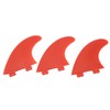 3Pcs Surfboard Fins Glass Fiber Thruster Fin Sets Surf Accessories