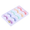 IWOWHERO Eyelashes Extension Supplies 5 Pairs 3d False Lashes for